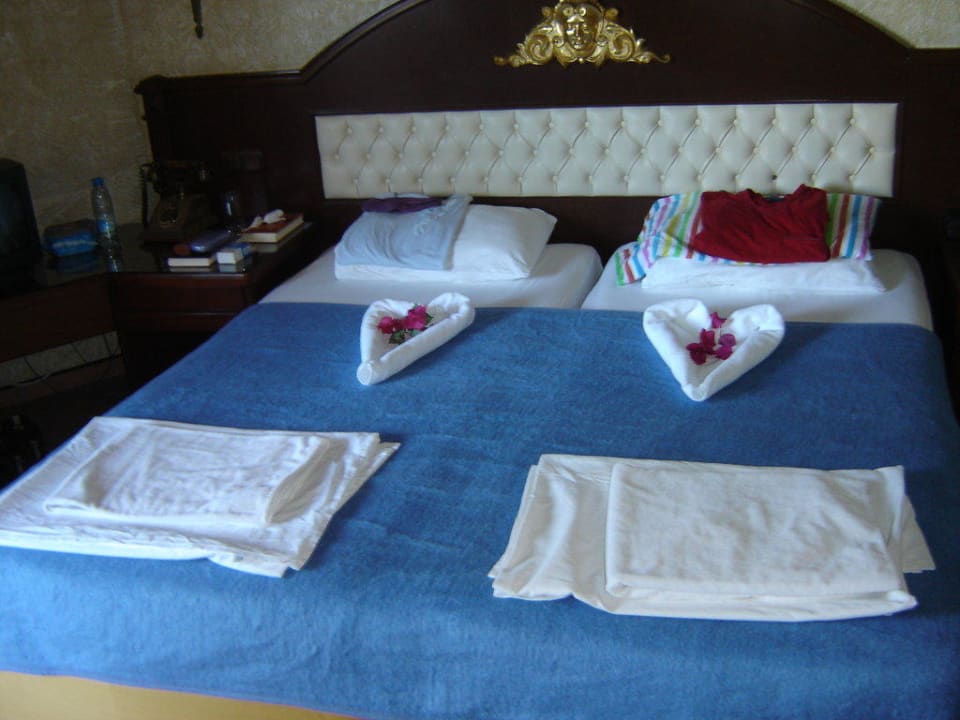 Bettdekoration Hotel Yetkin