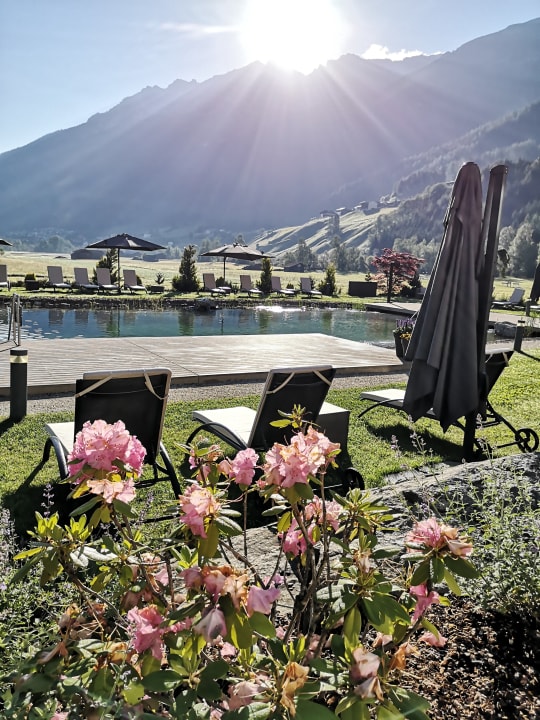Pool Alpeiner Nature Resort Tirol