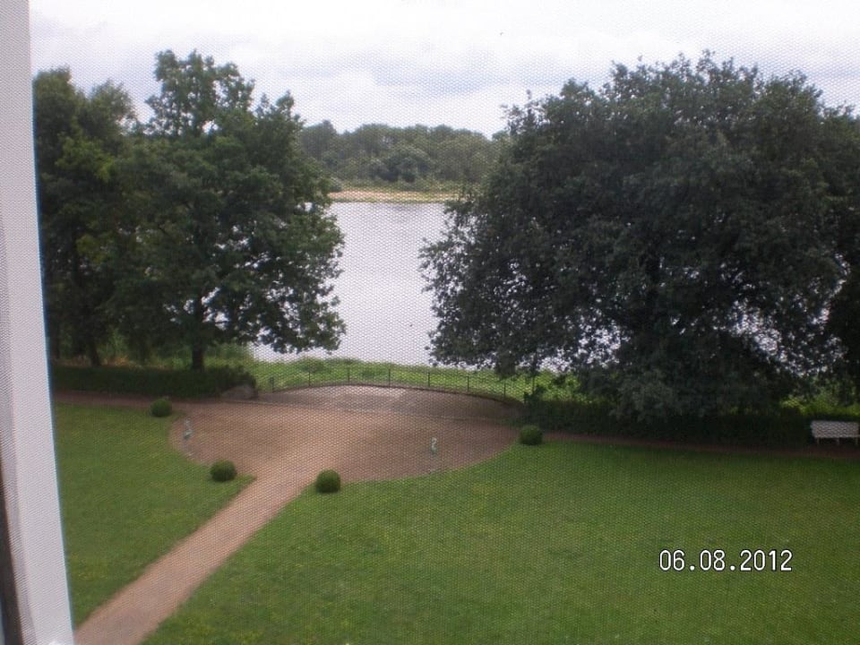 Mein Ausblick von meinem Zimmer Hotel Schloss Storkau