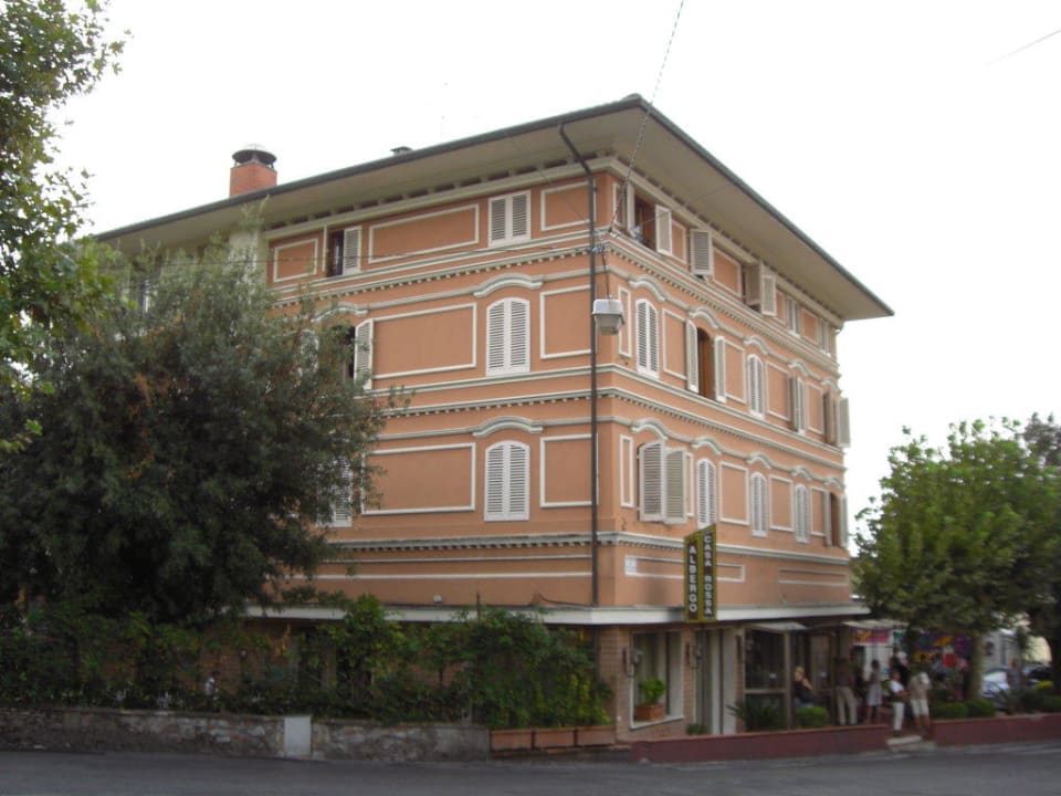 Hotelfassade Hotel Casa Rossa