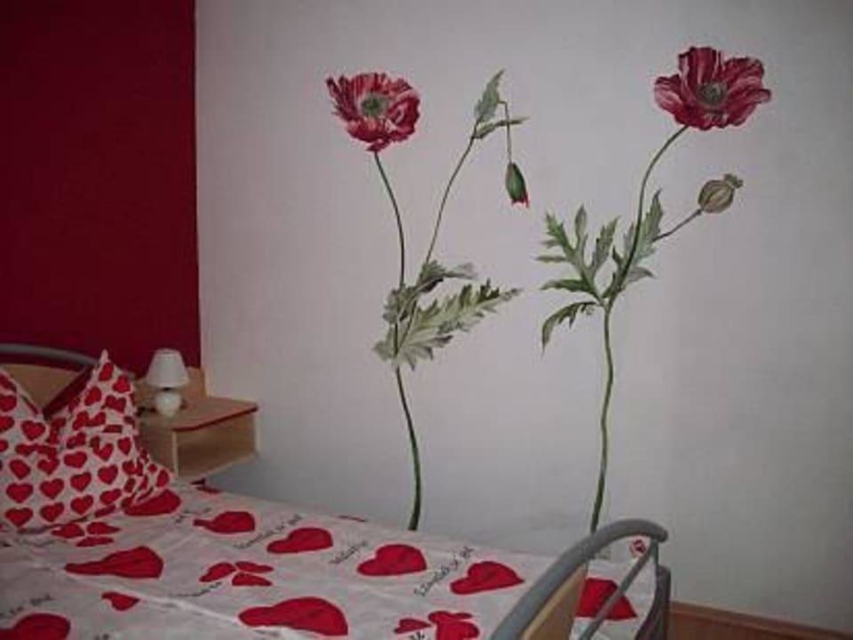 Erstes Schlafzimmer Spechtenappartement Ferienwohnungen Haus Livia