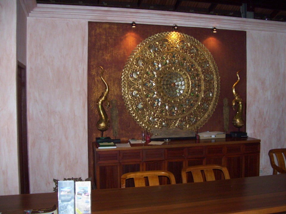Empfangsbereich The Andamania Beach Resort & Spa