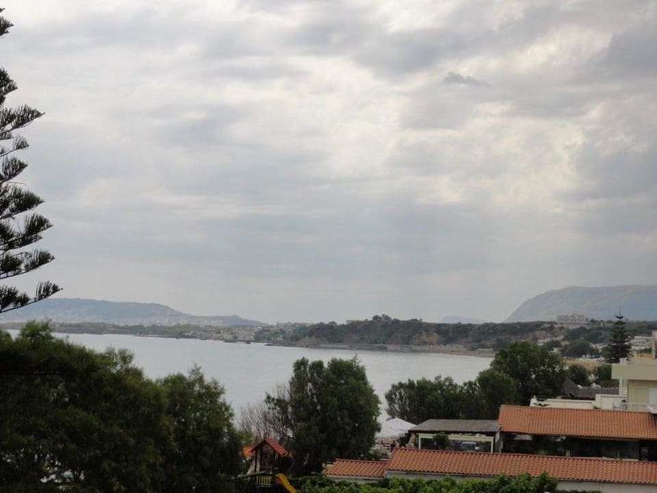 Widok z pokoju Giannoulis Santa Marina Beach