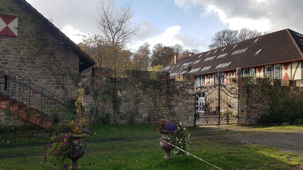 Außenansicht Rittergut Haus Laer