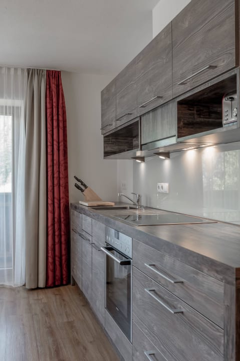 Küche The Peak Sölden - Chalets und Appartements