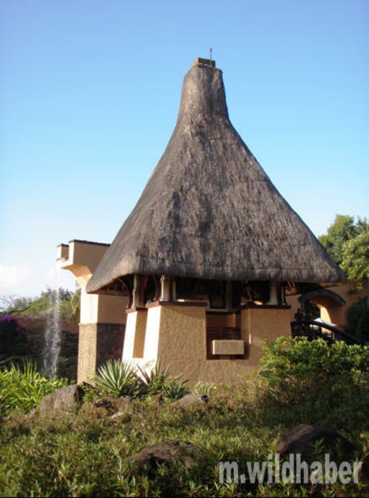 Gartenanlage/ Eingangsbereich Hotel The Oberoi Mauritius