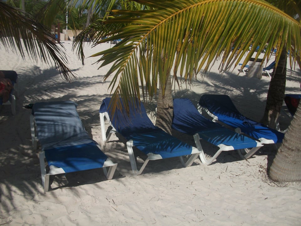 Reservierte Liegen Villas Bavaro Resort & Spa