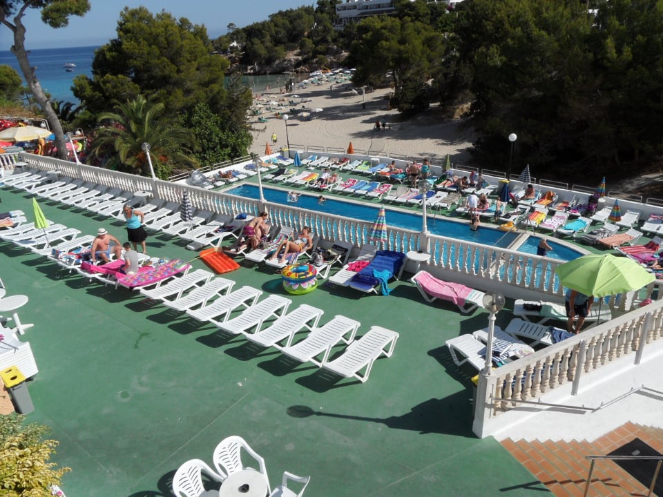 Gesamte Außenanlage Sandos El Greco Beach Hotel 16+