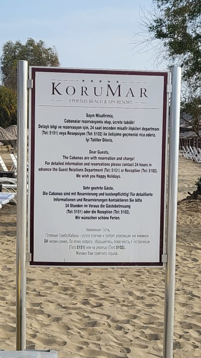 Sonstiges Korumar Ephesus Beach & Spa Resort