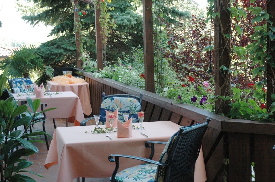 Terrasse Naturhotel Blaubach