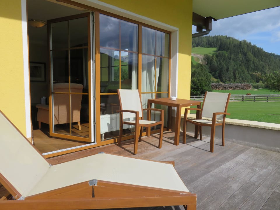 Terrasse Hotel Gut Weissenhof