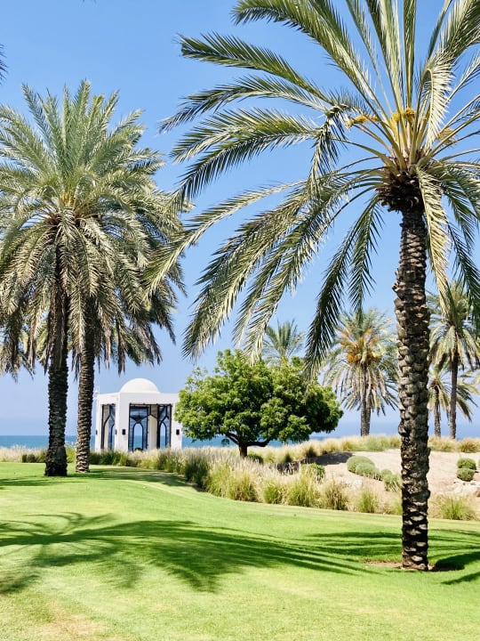 Gartenanlage The Chedi Muscat