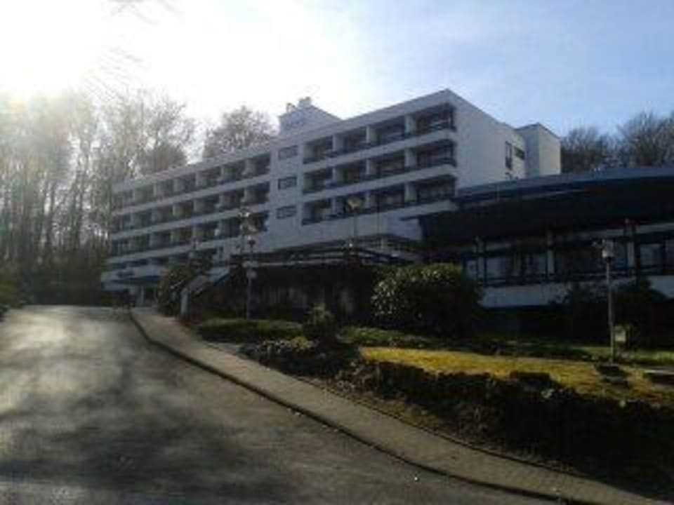 Blick vom Parkplatz Fletcher Hotel-Restaurant Arnsberg-Sauerland