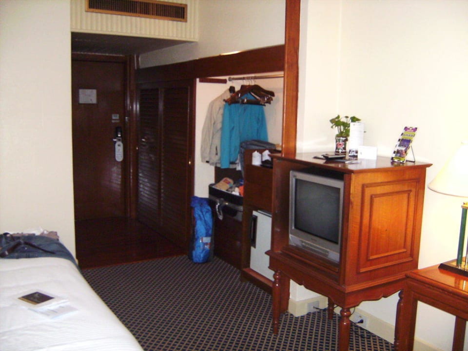 Eingangsbereich des Zimmers The Tawana Bangkok