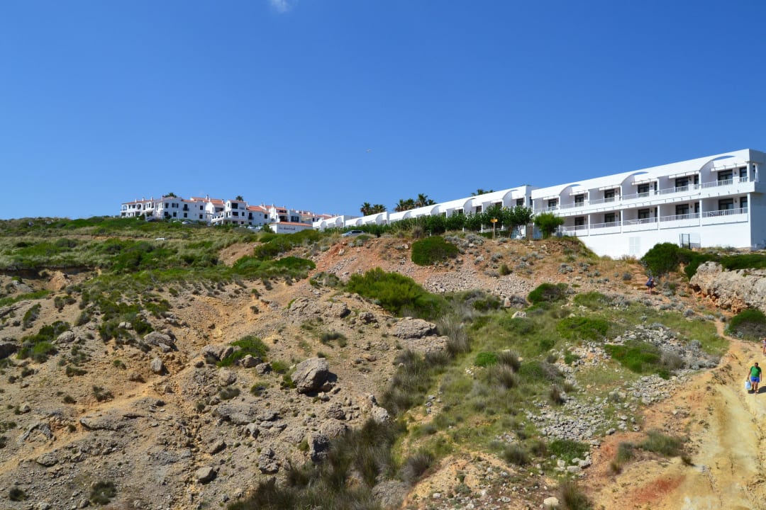 Ostflügel Zimmer 70 5 Balkon von rechts oben Beach Club Hotel-Apartments