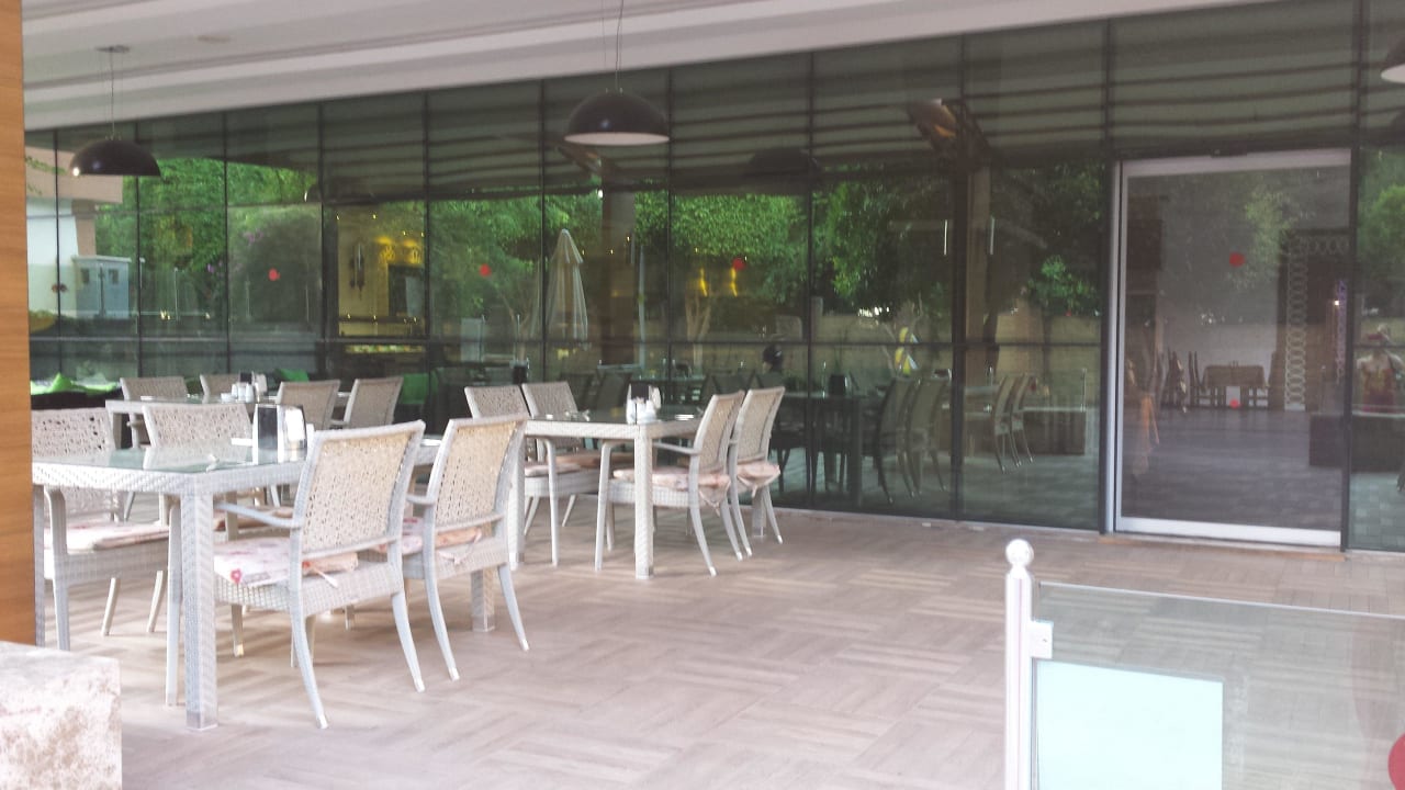 Außenberech des Hotels Hatipoglu Beach Hotel