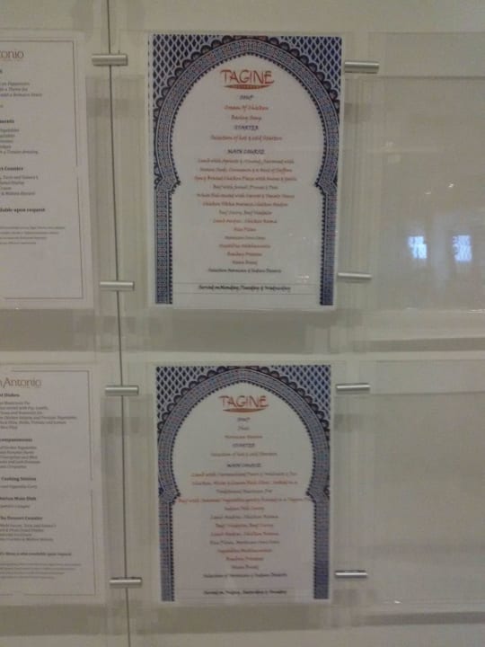 Speiseplan  db San Antonio Hotel + Spa