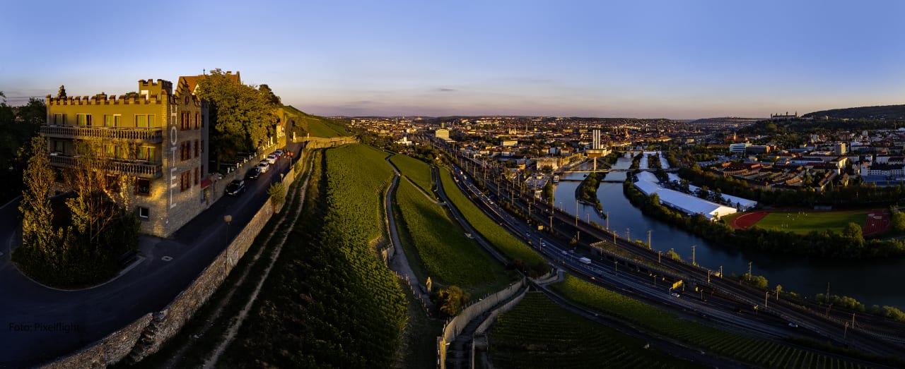 Ausblick Schlosshotel Steinburg