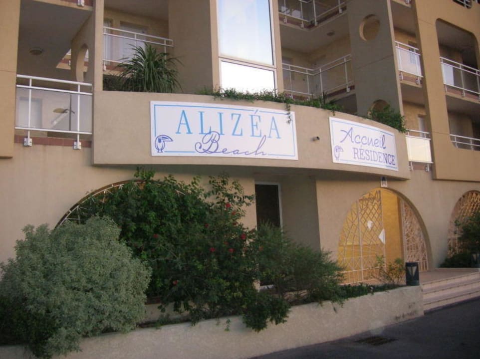 Eingangsbereich Hotel Alizea Beach