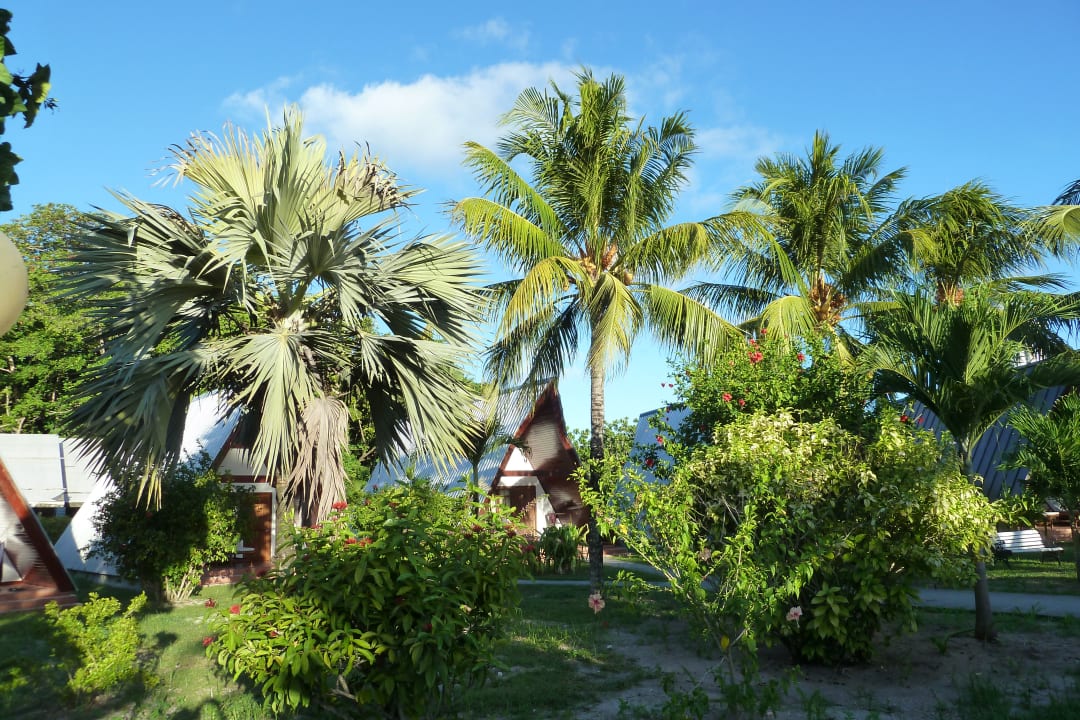 Gartenanlage La Digue Island Lodge