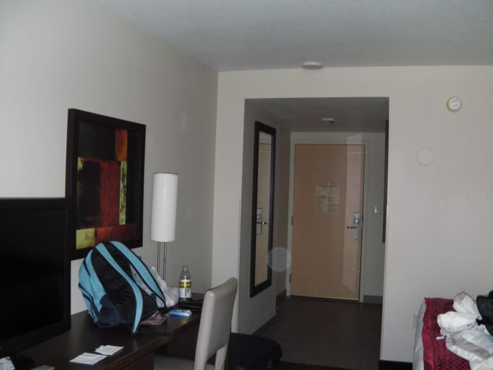 Flur Richtung Ausgang und Bad The STRAT Hotel, Casino and SkyPod
