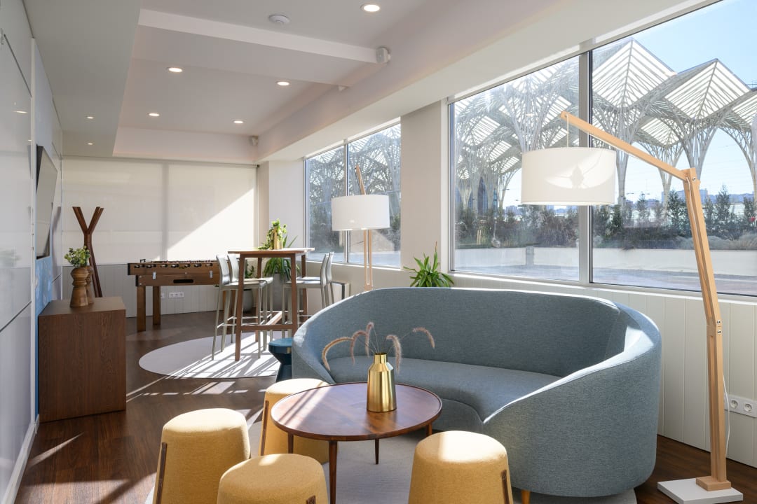 Lobby Meliá Lisboa Oriente