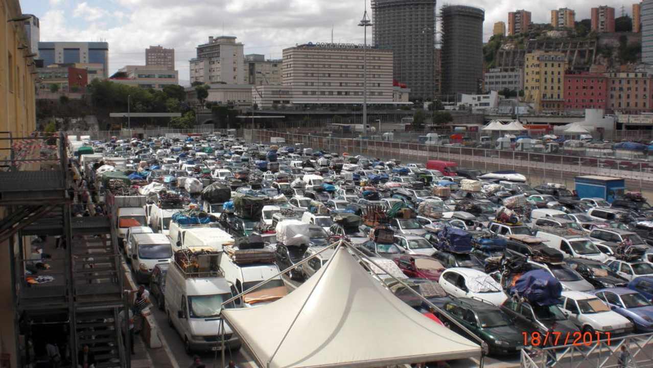 Hotel vom Fährterminal aus Columbus Sea Hotel