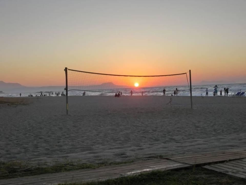 Strand am Abend  Hotel Kathrin Beach
