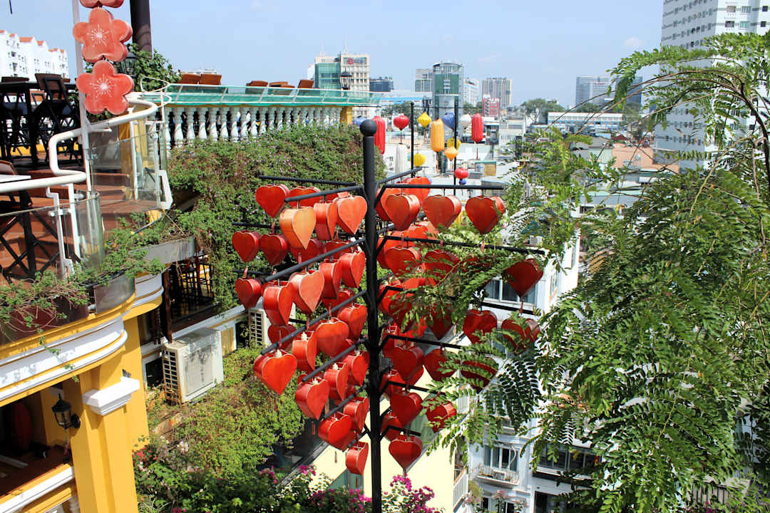 Ausblick Duc Vuong Saigon Hotel - Cao Thang