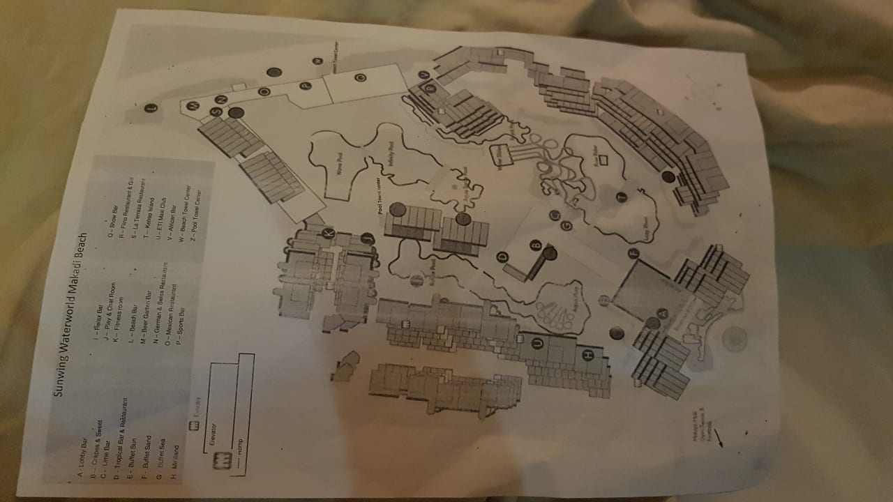 Lageplan Grand Waterworld Makadi & Family Star Makadi