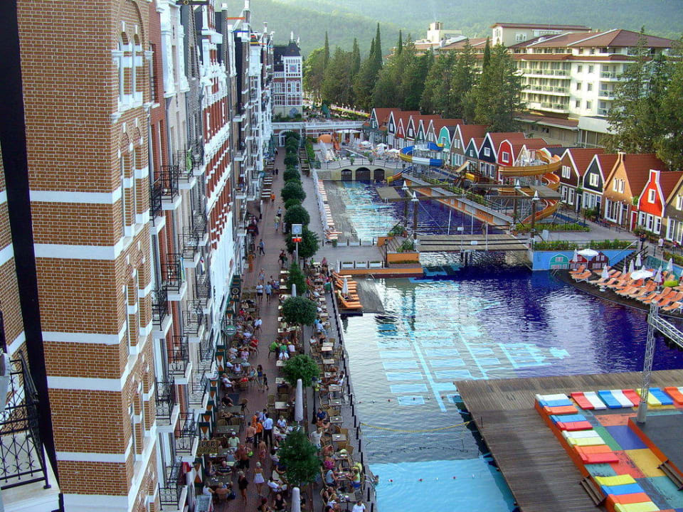 Blick aus unserem Zimmer Orange County Kemer