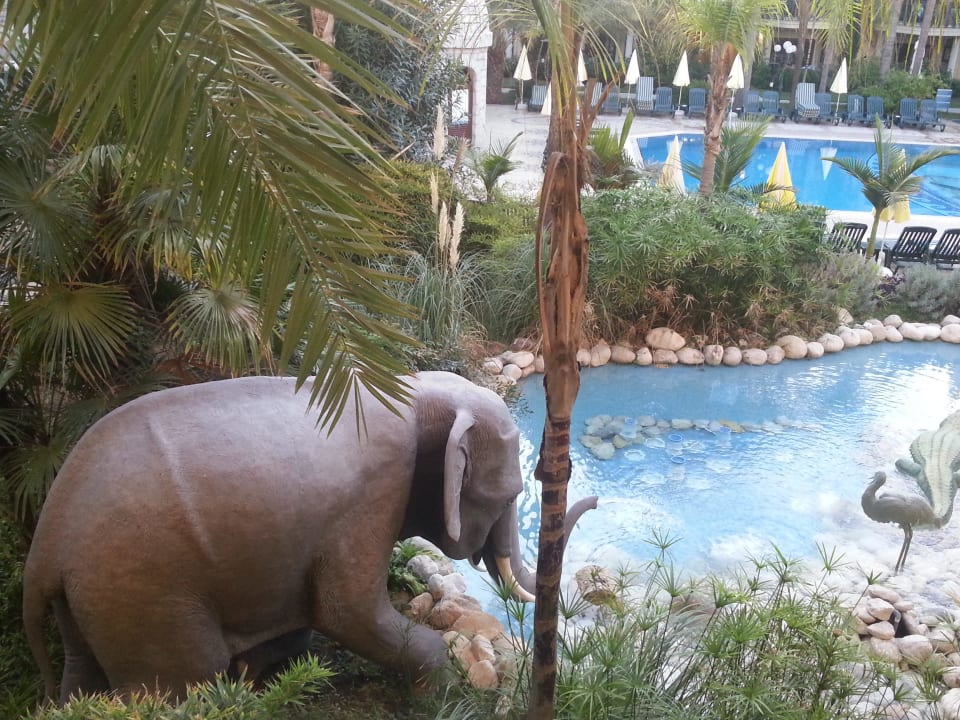 Blick von unserem Zimmer Hotel Yetkin