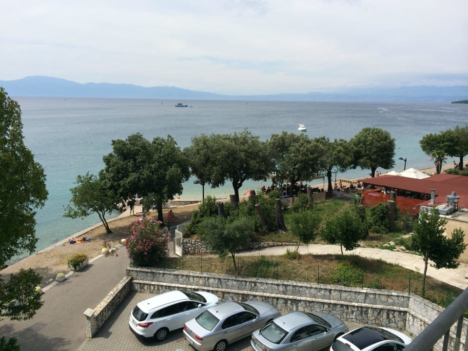 Balkonblick Richtung Rijeka Apartments & Rooms Milcetic