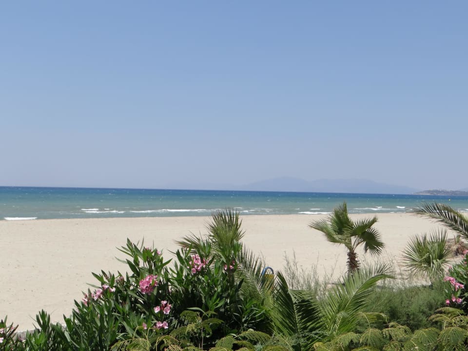 Plaża od strony ogrodu Grand Belish Resort Hotel & Spa