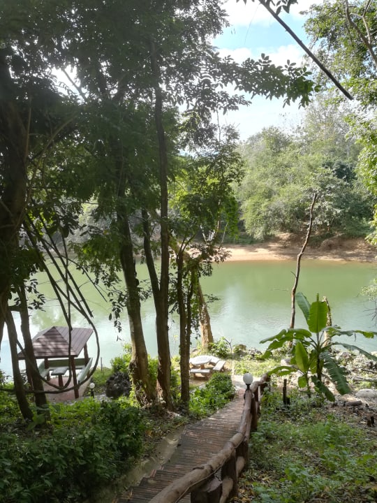 Ausblick Hotel Saiyok River House