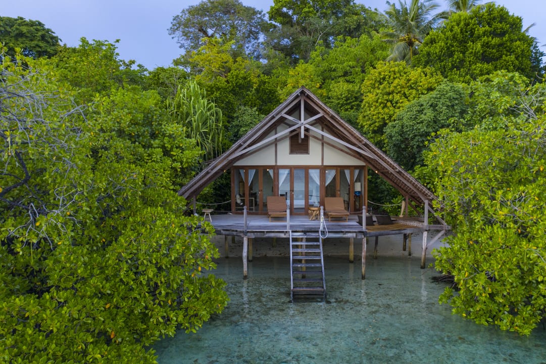 Außenansicht Kusu Island Resort
