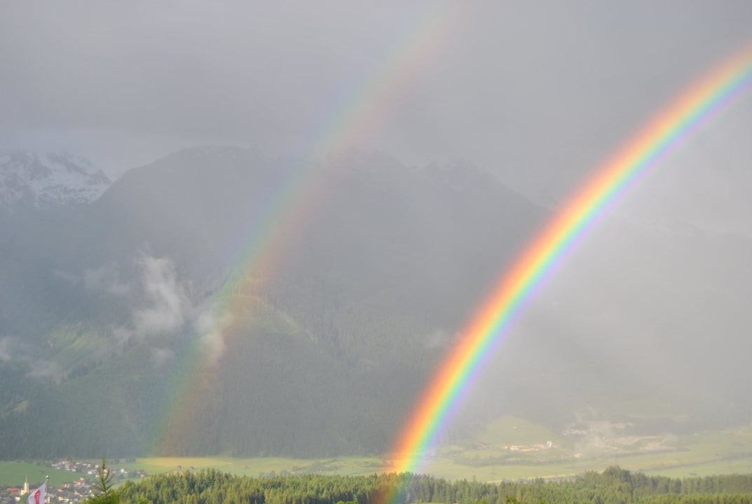 Blick vom Balkon Panoramagasthof-Hotel Hohe Brücke