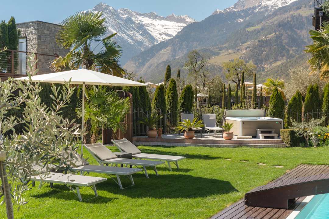 Gartenanlage Hotel Alpenhof