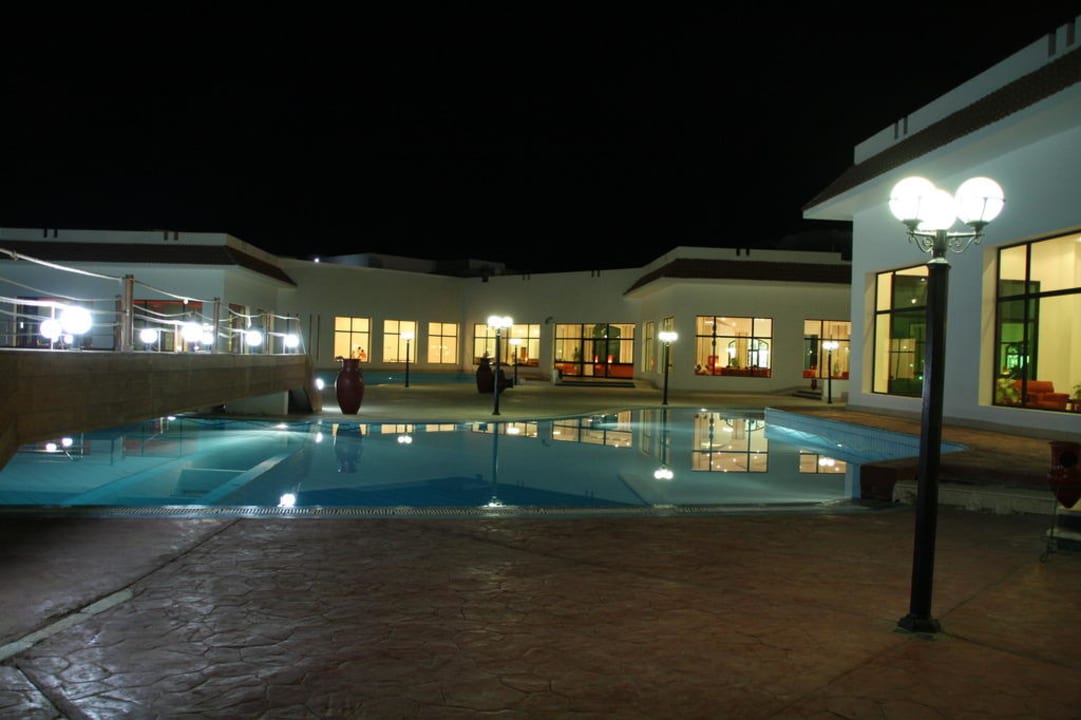 Nachts in der Anlage Fantazia Resort Marsa Alam