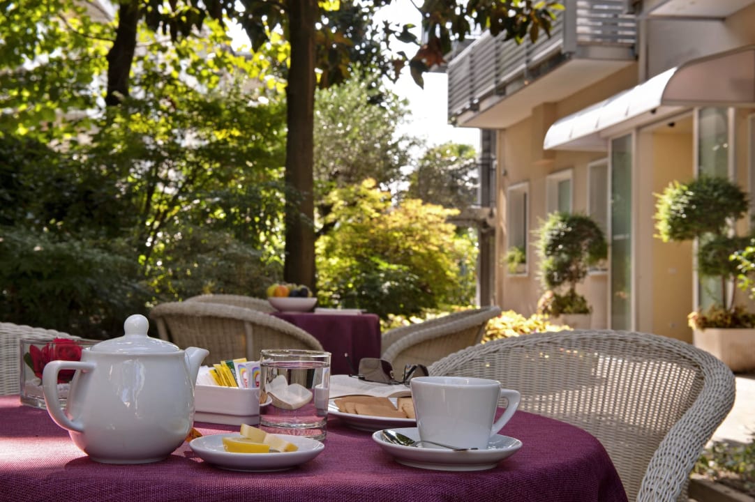 Giardino esterno Hotel Terme Formentin