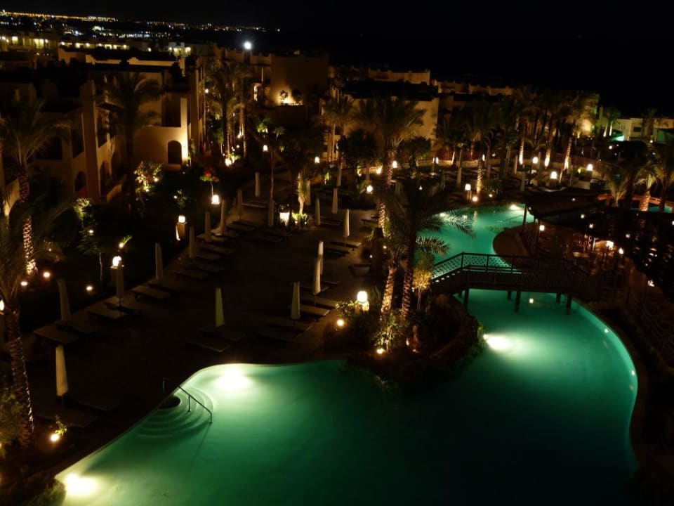 Nachtansicht vom Hauptgebäude The Grand Hotel Sharm El Sheikh