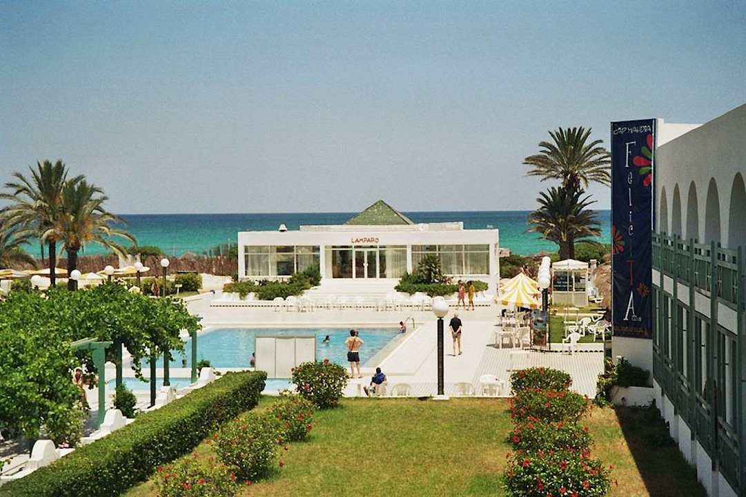 Ausblick vom Restaurant Hotel El Mouradi Cap Mahdia