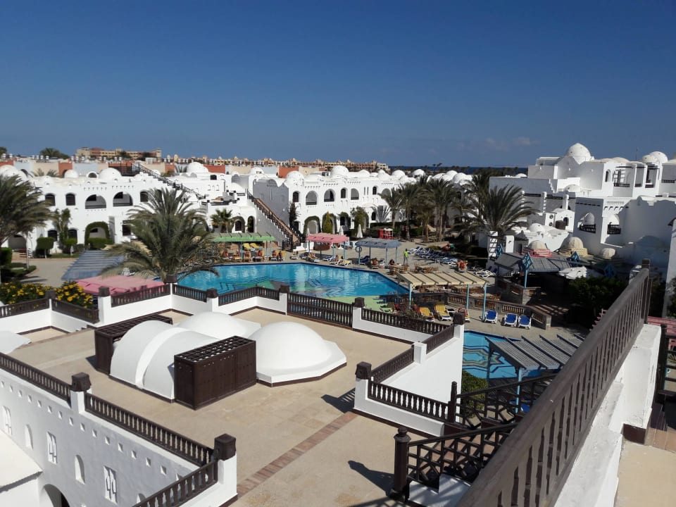 Blick über die Dächer Arabella Azur Resort