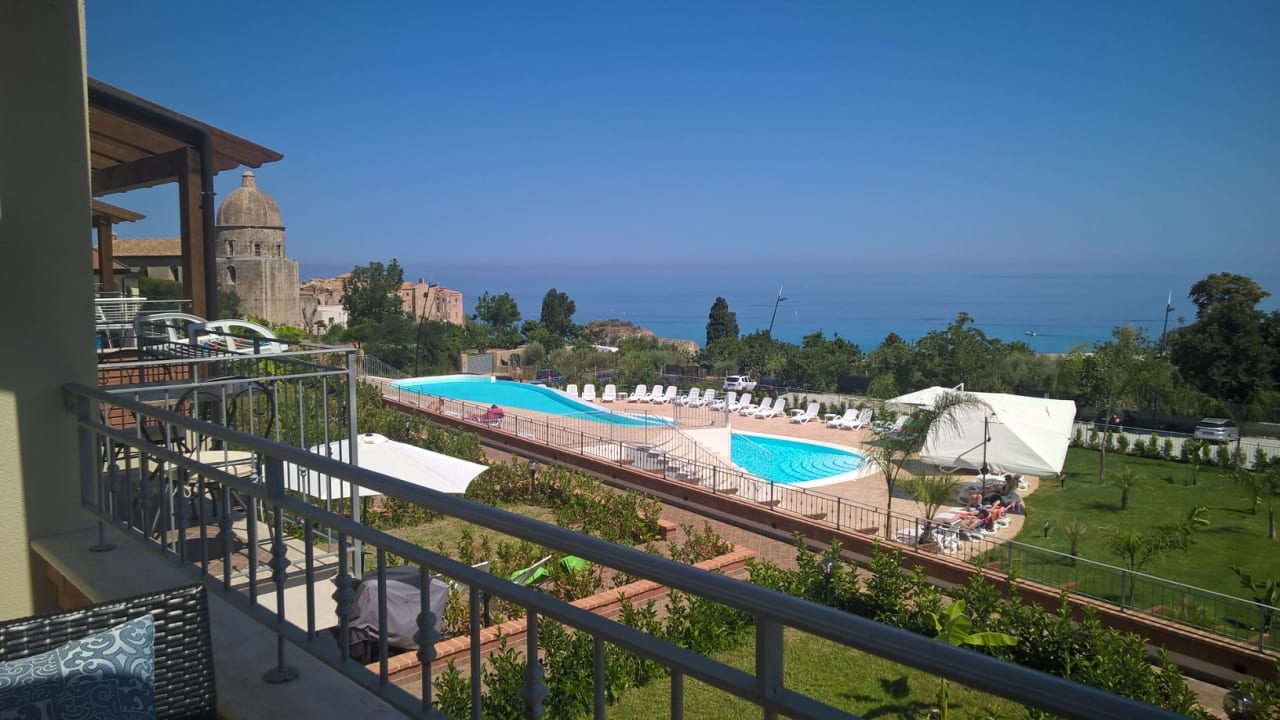 Ausblick Sentido Michelizia Tropea Resort
