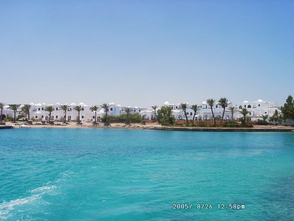 Das Arabella vom Meer aus gesehen... Arabella Azur Resort