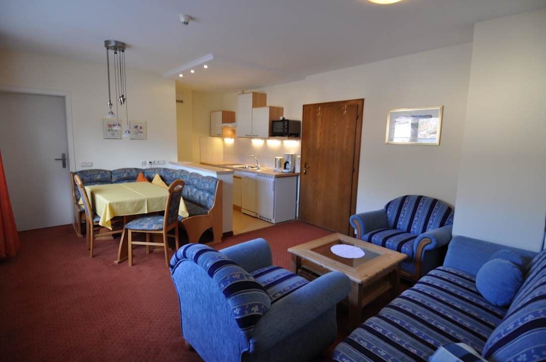 Wohnzimmer Pension beim Krümmling