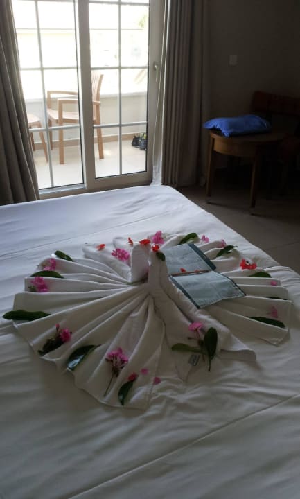 Deko vom Zimmermädchen Sunis Elita Beach Resort & Spa