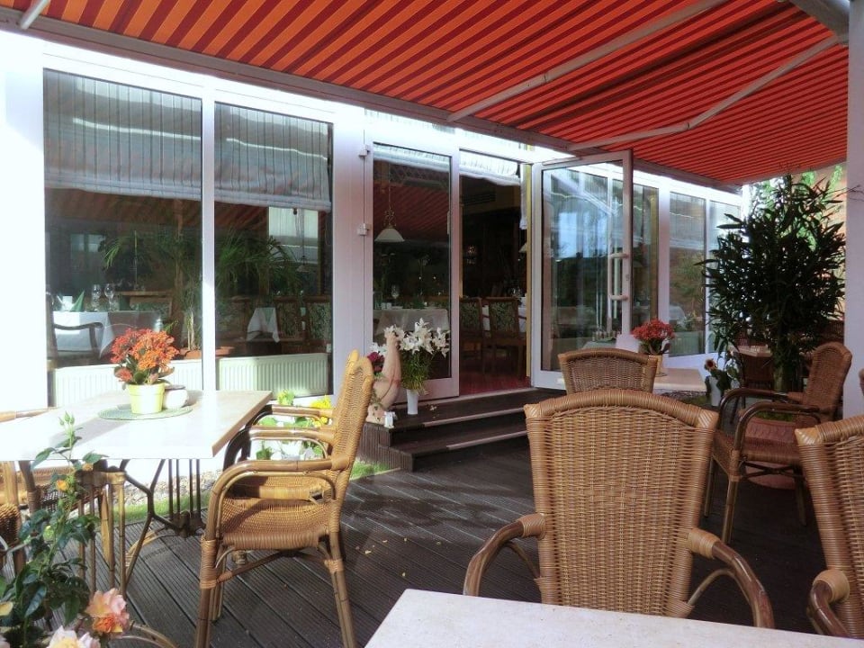 Lecker draußen Essen Hotel Landhaus Dierkow