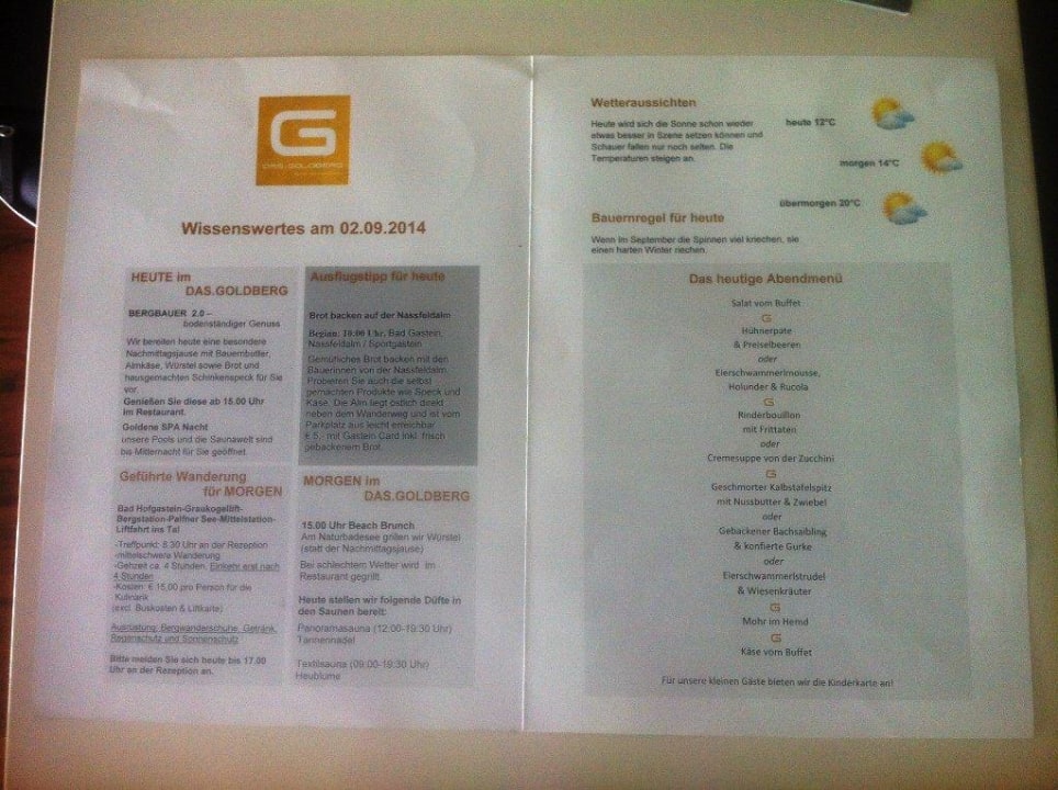 Tägliches Übersichtsmagazin Das.Goldberg