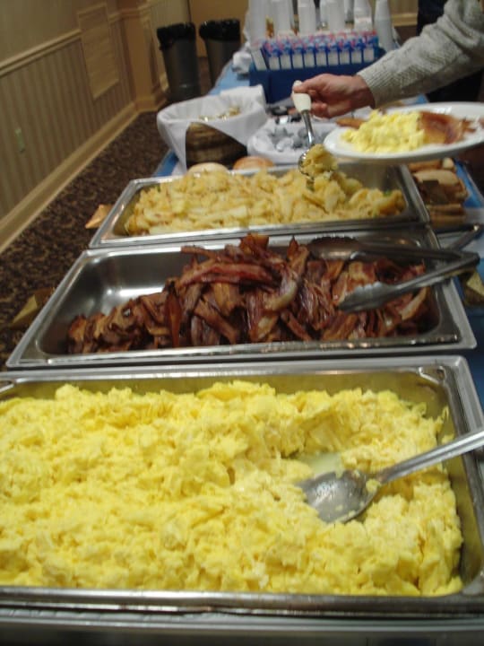 Frühstücksbuffet Hotel Wyndham Garden Newark Airport